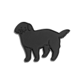 GOLDEN ENAMEL PIN
