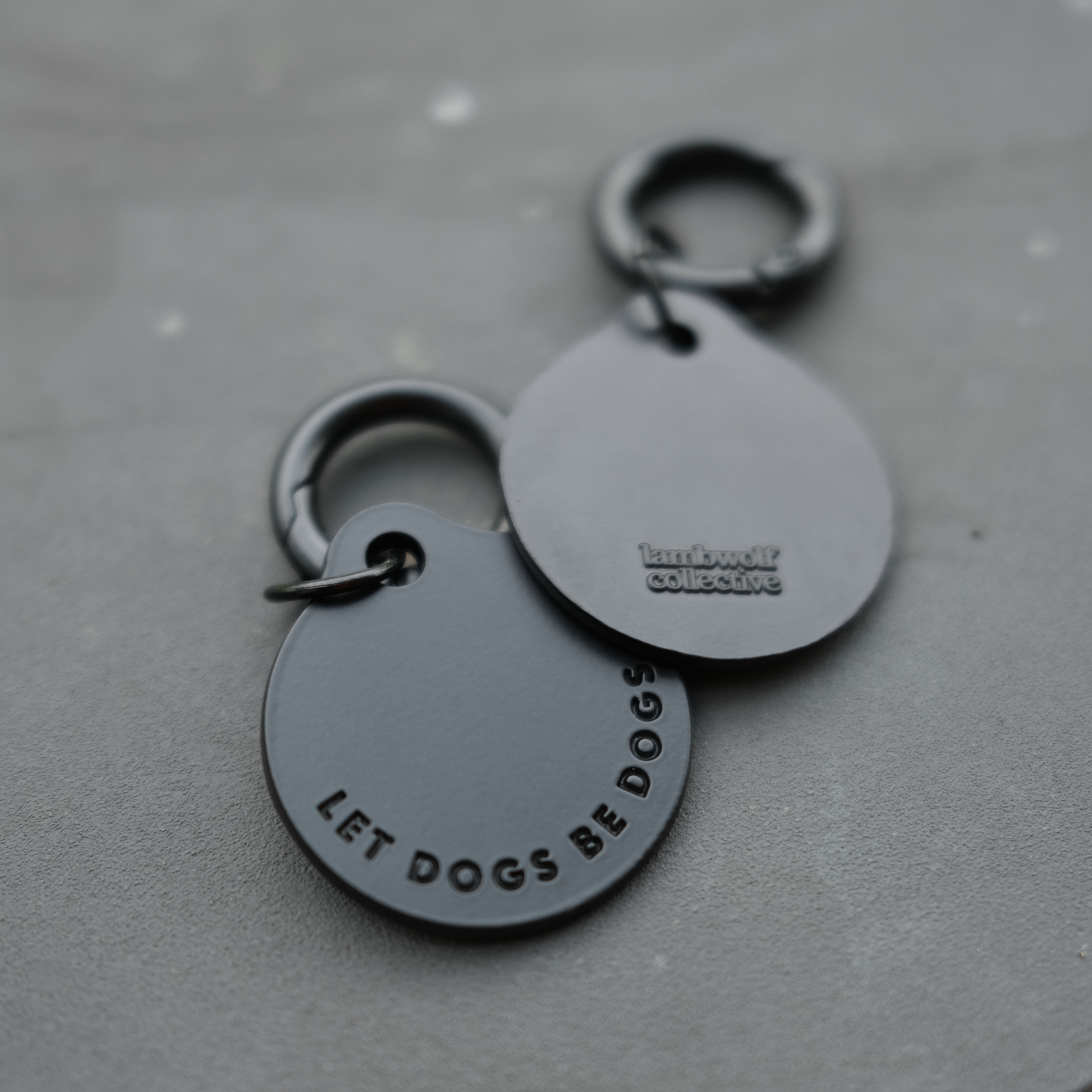 LET DOGS BE DOGS DOG TAG
